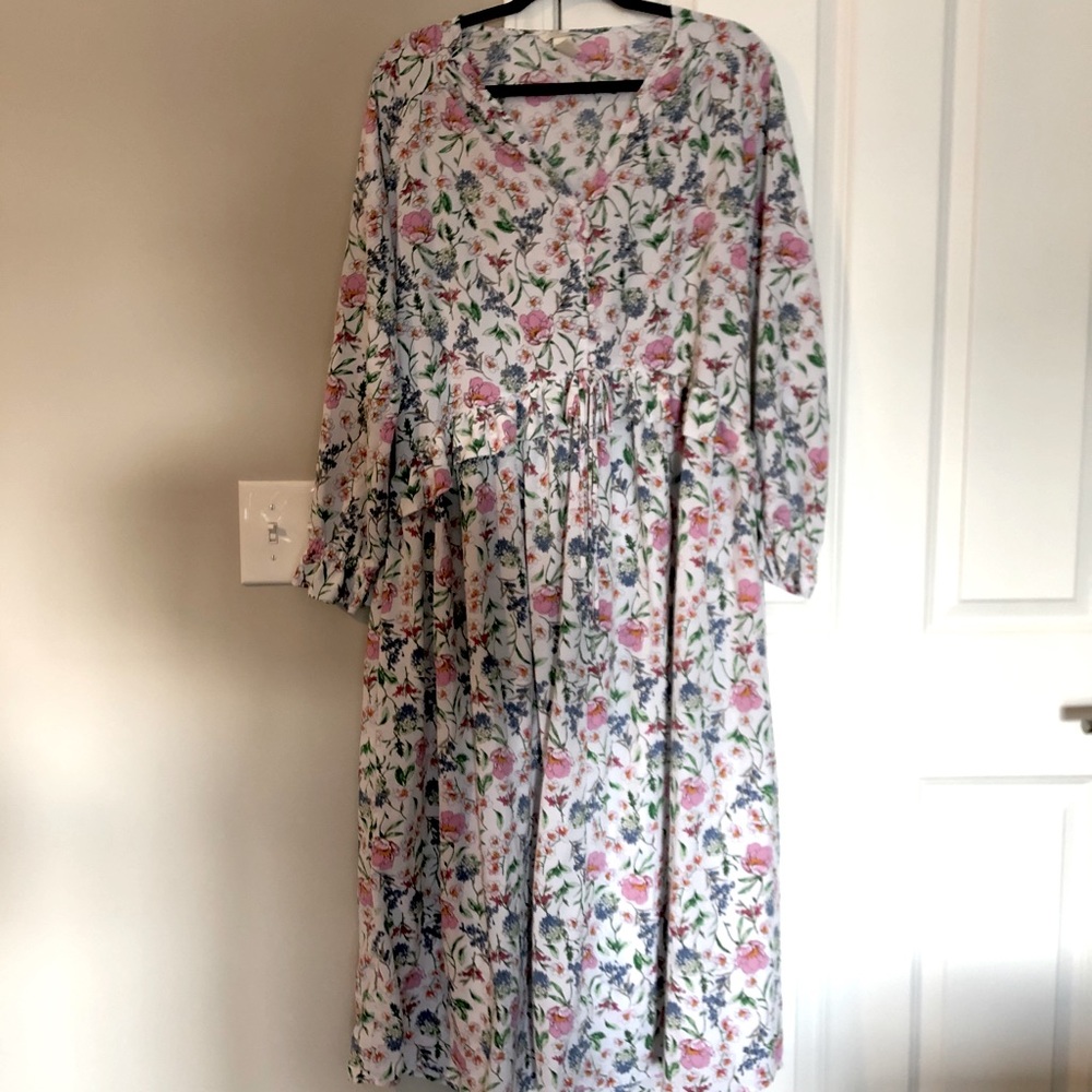 Floral H&M maxi dress
